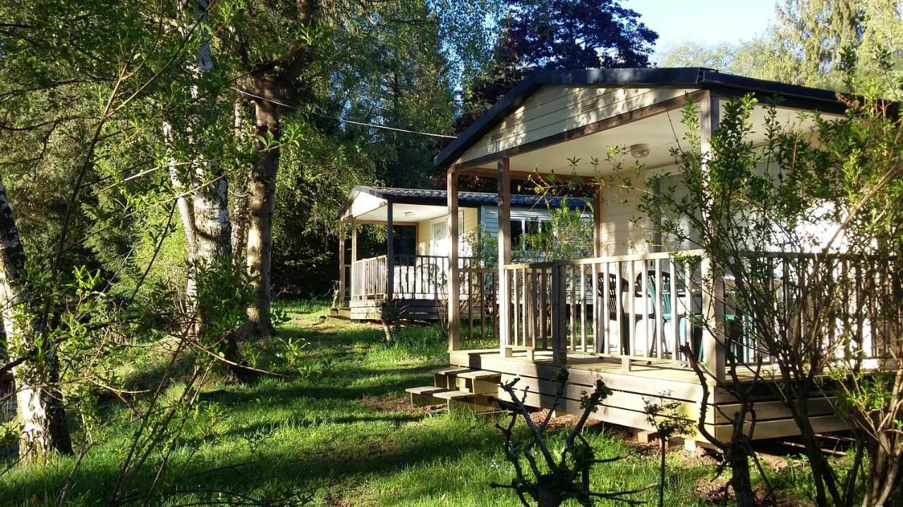 Camping De Flechat Hotel Orcival Eksteriør billede